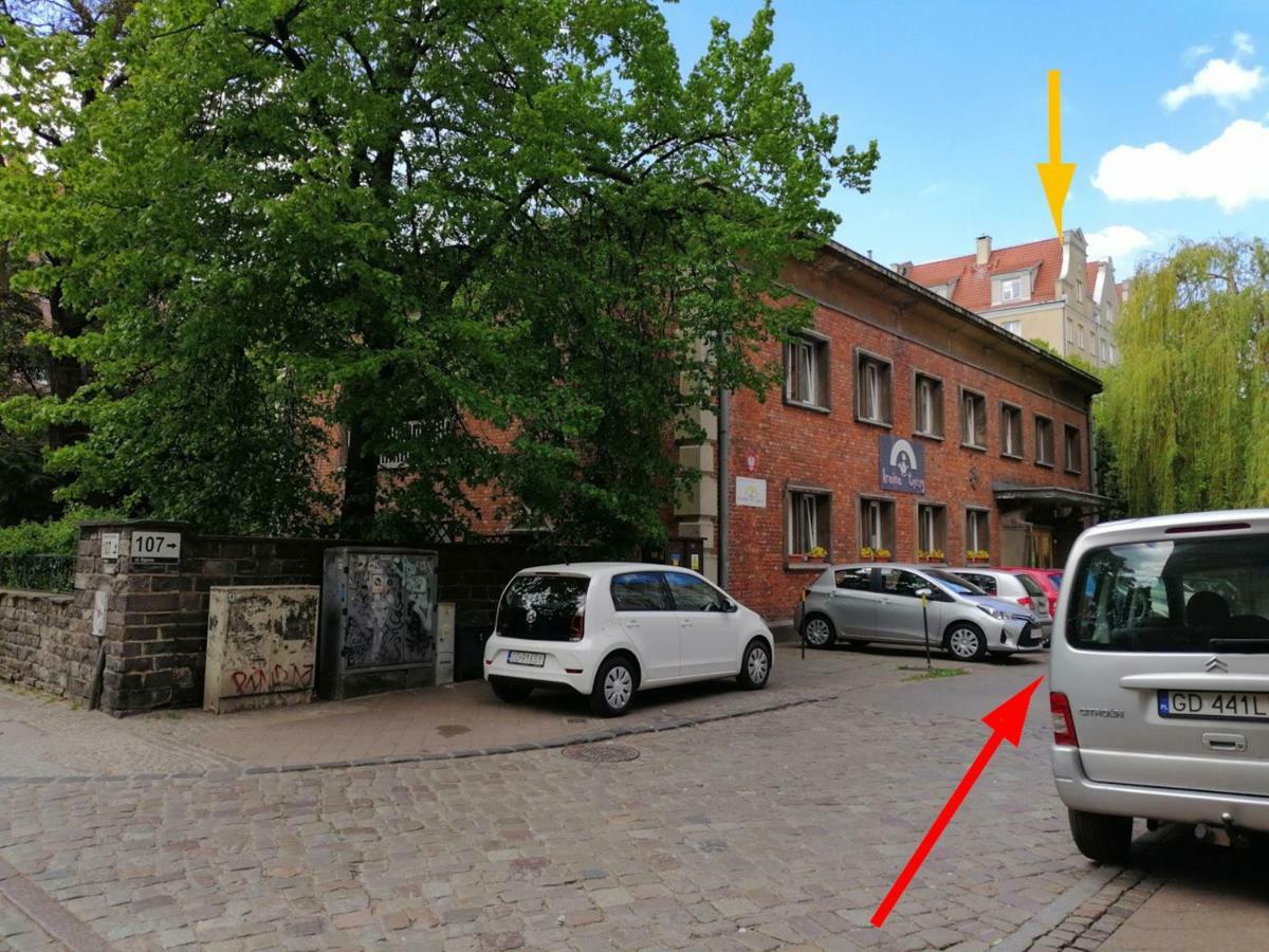 Apartament W Sercu Starowki กดัญสก์ ภายนอก รูปภาพ